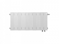 Биметаллический радиатор отопления Royal Thermo PianoForte 300 10 секций Bianco Traffico VDR