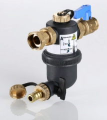 Фильтр дешламатор с пластиковым корпусом Dirstop XL 1" VT.382.B.06