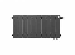 Биметаллический радиатор отопления Royal Thermo PianoForte 300 10 секций Noir Sable VDR