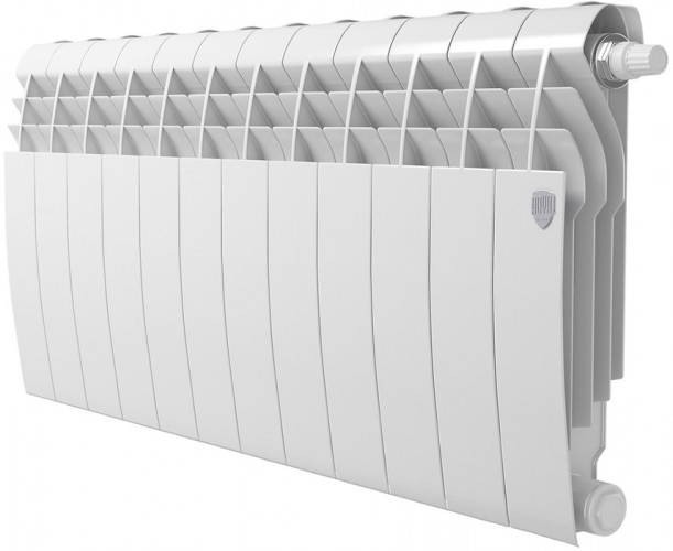 Биметаллический радиатор Royal Thermo BiLiner 350 Bianco Traffico VR80 - 12 секц.