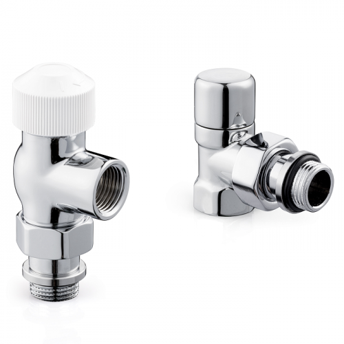 Набор термостатический Royal Thermo DESIGN осевой М30х1,5 1/2" (Хром полированный)