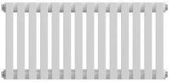 Стальной трубчатый радиатор 2-колончатый Royal Thermo Shift Q30 C2030 - 14 секц. RAL9016, боковое 1/2