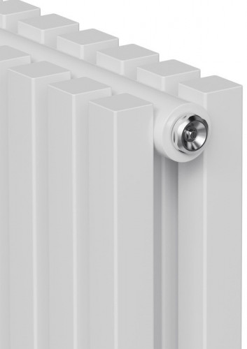 Стальной трубчатый радиатор 2-колончатый Royal Thermo Shift Q30 C2050 - 16 секц. RAL9016, боковое 1/2