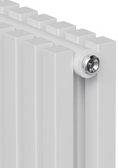 Стальной трубчатый радиатор 2-колончатый Royal Thermo Shift Q30 C2050 - 24 секц. RAL9016, боковое 1/2