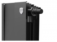 Биметаллический радиатор отопления Royal Thermo PianoForte 300 14 секций Noir Sable VDR