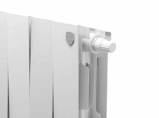 Биметаллический радиатор отопления Royal Thermo PianoForte 200 16 секций Bianco Traffico VDR