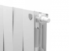 Биметаллический радиатор отопления Royal Thermo PianoForte 200 16 секций Bianco Traffico VDR