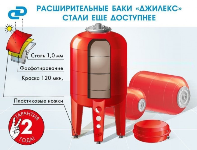 Расширительный бак Джилекс В 100