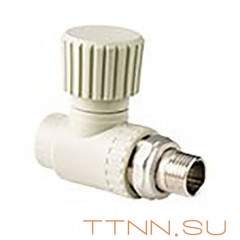 Вентиль РосТурПласт для радиатора прямой 20х1/2" арт.15820