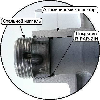 Биметаллический радиатор Rifar Base 500 9 секц. (RB50009)